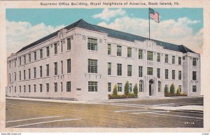 ROCK ISLAND, Illinois, 1900-10s; Supreme Office Bldg, Royal Neighbors of America