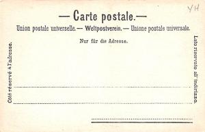  Switzerland Postcard Chamonix Monument de Saussure 