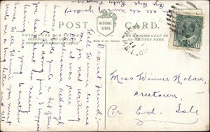 Imperial International Exposition London 1909 Tower Postcard