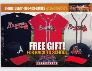 Postcard Braves Clubhouse Store Ad Atlanta Georgia USA