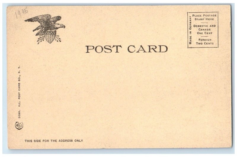 c1905 Glass Blowers Pittsburgh Pennsylvania PA, Interior Workers Postcard