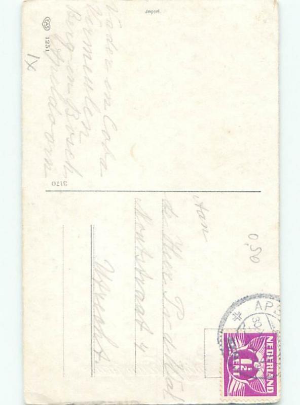 Divided-Back NEW YEAR SCENE Great Postcard AA2113