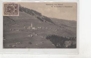 B82098 mittelberg von sudost k l walserthal b obersdorf germany front back image