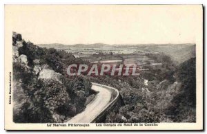 Old Postcard The Morvan picturesque The Leaping Gorge Canche