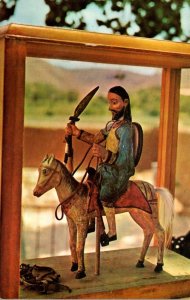 New Mexico Chimayo Carved Bulto Of Senor Santiago In The El Santuario