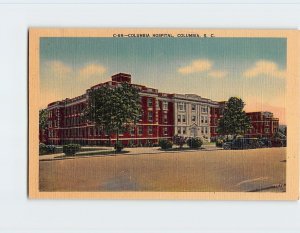 Postcard Columbia Hospital, Columbia, South Carolina