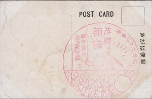 Japan Ichinomiya Shrine Vintage Postcard C198