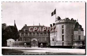 Old Postcard Rambouillet Chateau Residence Presidential Court & # 39Honneur A...