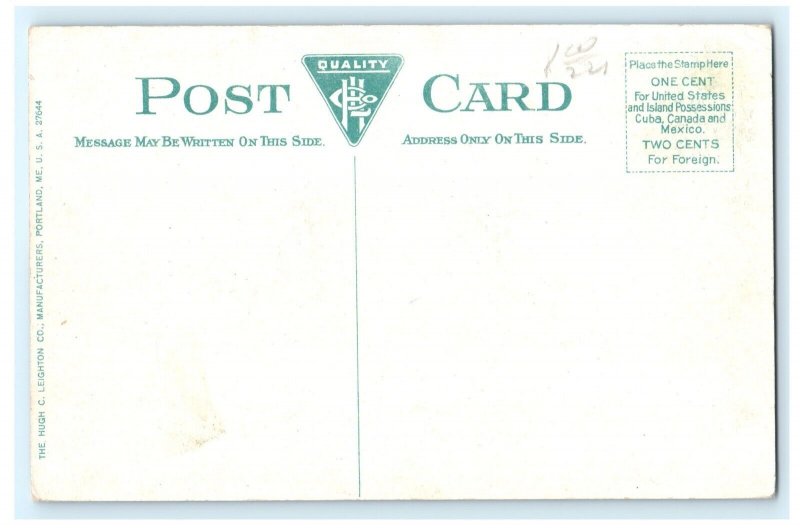 High School Malden MA Massachusetts Postcard (ER10)