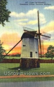 Cape Cod Windmill in Dearborn, Michigan