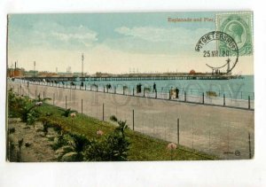 401494 SOUTH AFRICA Cape Town pier Vintage postcard