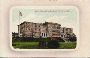 Rhode Island Normal School Providence Rhode Island Vintage Postcard C064