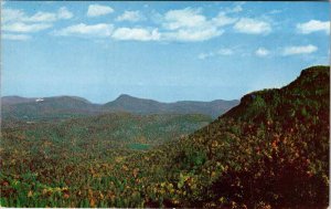 Postcard MOUNTAIN SCENE Asheville North Carolina NC AK0213