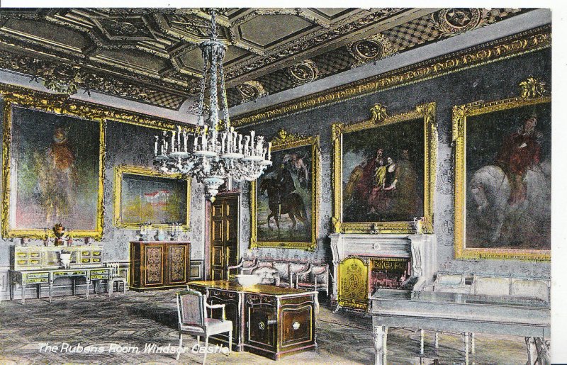 Berkshire Postcard - The Rubens Room - Windsor Castle    MB1218