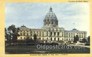 St Paul, Minnesota, MN State Capital USA Unused wear right edge