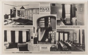 Table Tennis Dormitry Dining Room at Police Seaside Home Hove Sussex Postcard