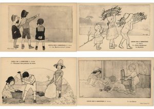 MARYEL ILLUSTRATEUR CHILDREN & TOYS Incl. PROPAGANDA WW1 44 CPA (L4034)