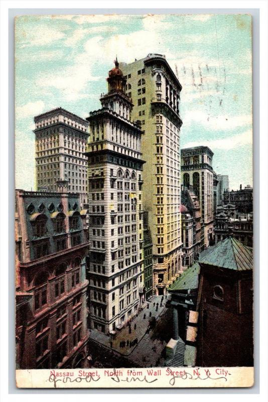 13921     New York City     Nassau Street, north from Wall Street