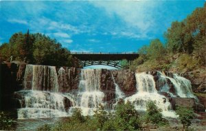 Gooseberry State Park Lower Falls Minnesota Vintage Postcard