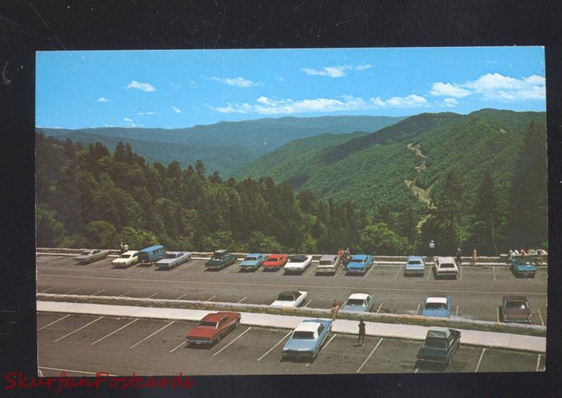 NEWFOUND GAP NORTH CAROLINA GREAT SMOKY MOUNTAINS NATIONAL PARK POSTCARD