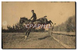 Old Postcard Horse Riding Equestrian