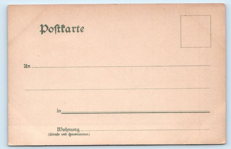 Gruss aus ZOSSEN GERMANY UDB Postcard