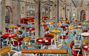 Washington DC The Hotel Annapolis Anchor Room Restaurant