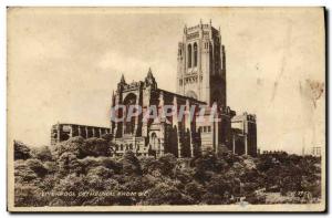 Postcard Old Liverpool Cathedral From S E