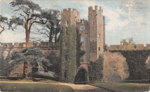 uk18677 warwick castle clock tower uk