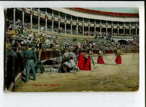 3139693 SPAIN Corrida Bullfighting TORERO Horse Quite caballo