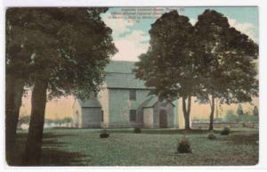 Oldest Lutheran Church US Trappe PA postcard