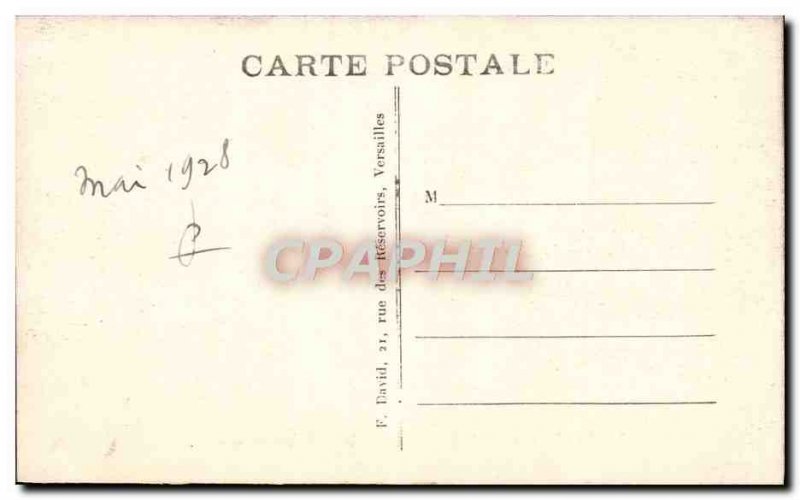 Old Postcard Foret De Fontainebleau Table Du Roi
