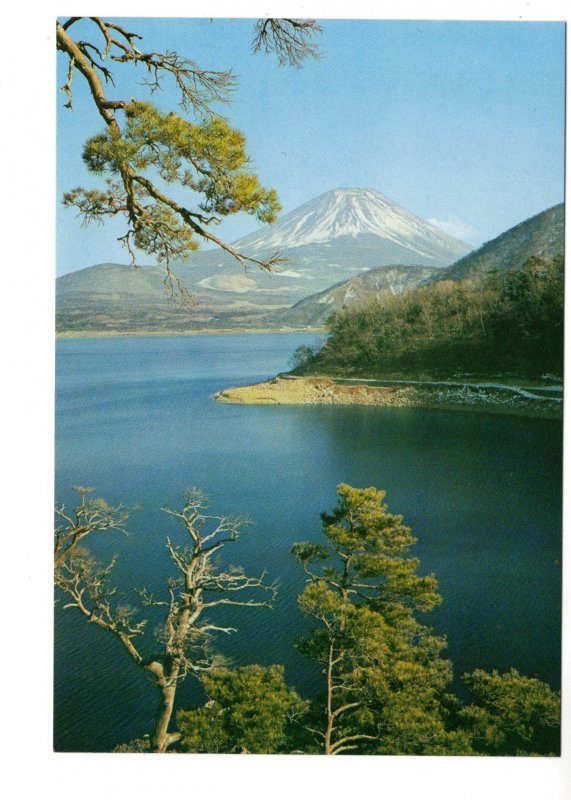 Mount Fuji from Lake Motoso, Japan