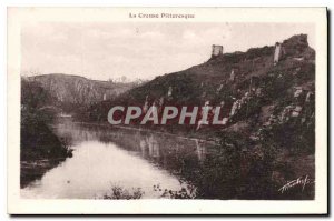 Postcard Old Picturesque Creuse Crozant The Cedelle