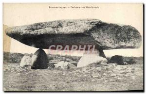 Old Postcard Locmariaquer Doimen Merchants