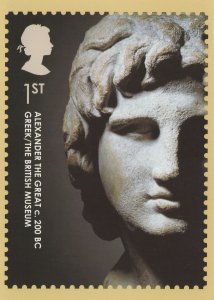 Alexander The Great Statue Roman Sculpture Postcard