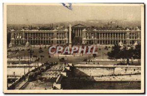 Old Postcard Paris Vue Generale De La Place De La Concorde