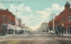 MILES CITY, Montana; 1900-10s; Main Street