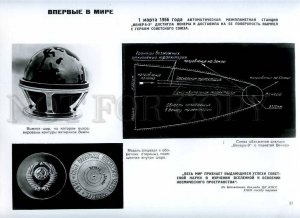 231105 USSR 1968 SPACE Station Venera-3 old photo POSTER