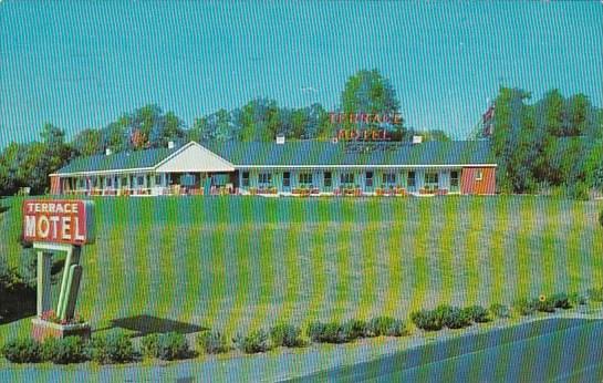 Terrace Motel Bedford Pennsylvania 1960