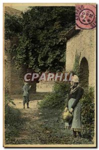 Old Postcard Peasant Life Premiere skirmish Hunting Hunter