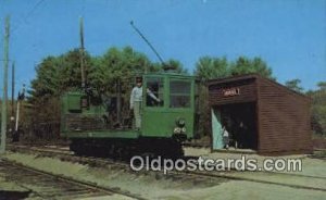 No 2016 Double Truck Motor Flat Car Seashore Trolley Museum, Kennebunkport, M...