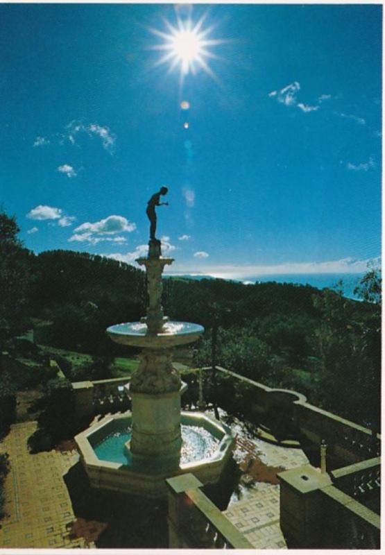California San  Simeon Hearst Castle Fountain