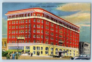 Greensboro North Carolina NC Postcard The O' Henry Hotel Building Exterior