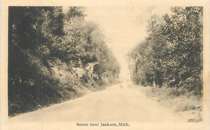 Michigan Jackson Scene T.P, & Company #865 Postcard 22-8023 