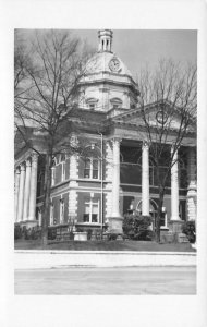 Greenville Georgia Meriwether County Court House Real Photo Postcard AA64871