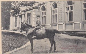 Friedrichsruh Fuerst Otto von Bismarck On Horseback