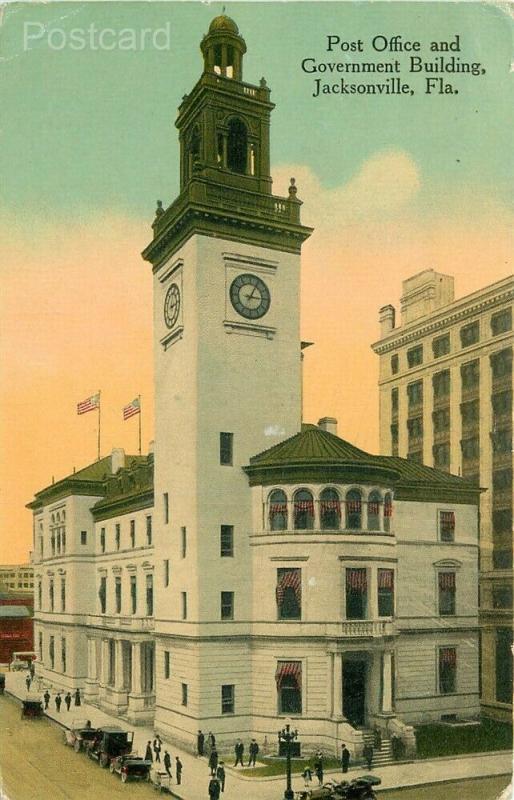 FL, Jacksonville, Florida, Post Office Government Building