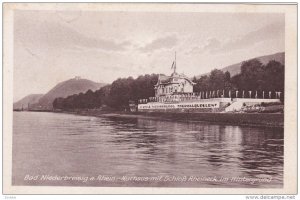 Bad Niederbreisig a Rhein-Kurhaus mit Schloss Rheineck Germany , PU-1923