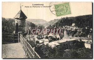 Old Postcard Luxembourg Part Pfaffenthal and Siechenhof